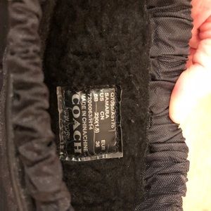 Coach Shoes - Coach cold weather boots Coach Shoes - Coach cold weather boots